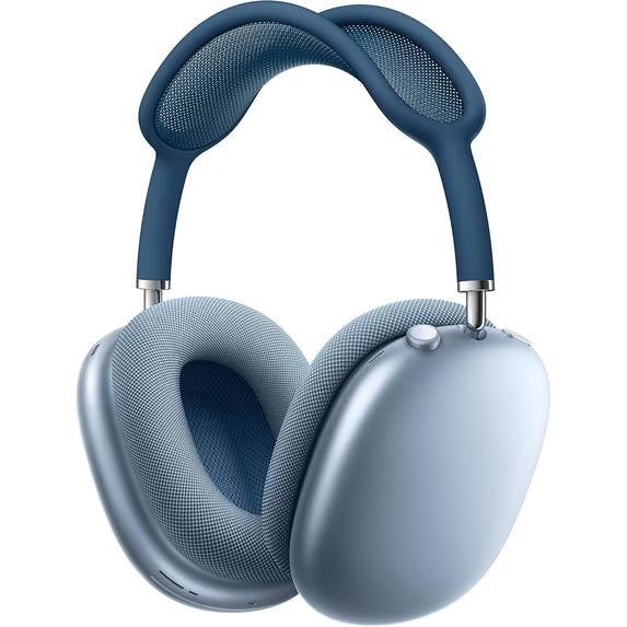 **Apple AirPods Max Wireless Over-Ear Headphones – Blue – Active Noise Cancellation, Bluetooth, Premium Sound Quality & Comfortable Design